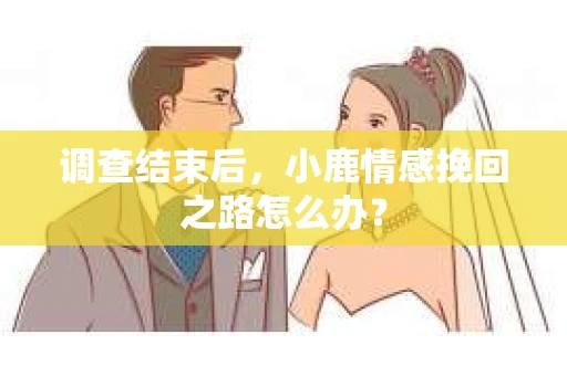调查结束后，小鹿情感挽回之路怎么办？