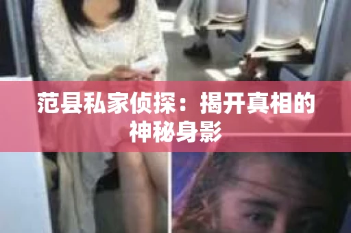范县私家侦探：揭开真相的神秘身影